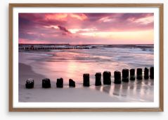 Coastal calm Framed Art Print 22254087
