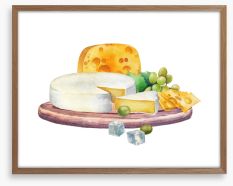 Cheese platter please Framed Art Print 223150139