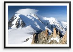 Mont Blanc moment Framed Art Print 224122800
