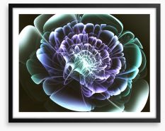 Succulent shimmer Framed Art Print 225264911
