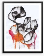 Nocturnal bloom Framed Art Print 225788105