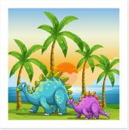 Dinosaurs Art Print 227447787