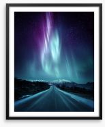 To the Northern Lights Framed Art Print 228317225
