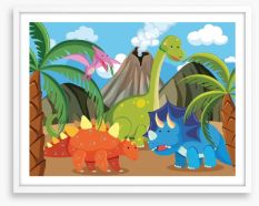 Dinosaurs Framed Art Print 228609828