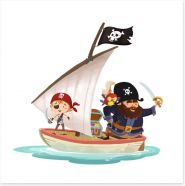 Pirates Art Print 228718366