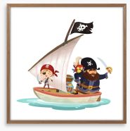 Pirates Framed Art Print 228718366