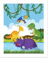 Dinosaurs Art Print 229096298