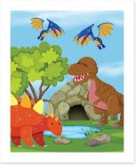 Dinosaurs Art Print 229096377
