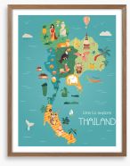 Explore Thailand Framed Art Print 230972162