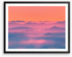 Sunsets / Rises Framed Art Print 232133459
