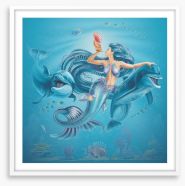 Under The Sea Framed Art Print 232540203