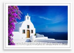 Aegean beauty Framed Art Print 234368520