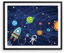 Astro ambit Framed Art Print 235815625