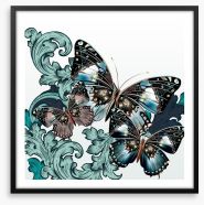 Butterflies Framed Art Print 236579813