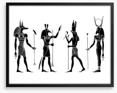 Egyptian Art Framed Art Print 23738815