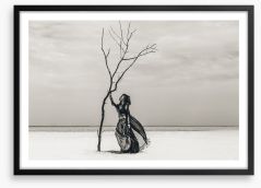 The tribal tree Framed Art Print 238837972