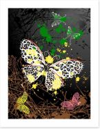 Butterfly breeze Art Print 24125335