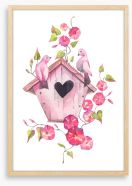 The love nest Framed Art Print 241500832