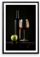 Apple wine Framed Art Print 242083939
