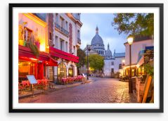 That cafe in Montmartre Framed Art Print 243575259