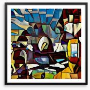 Cubism Framed Art Print 244354502