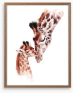 Highs and lows Framed Art Print 245652650