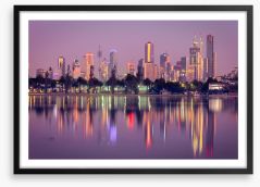 Melbourne Framed Art Print 247063510