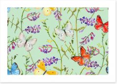 Butterflies Art Print 247586970