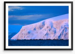 Glaciers Framed Art Print 248012165