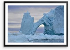 Glaciers Framed Art Print 249080945