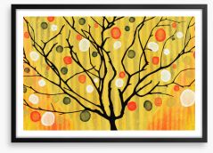 The transition tree Framed Art Print 251605745