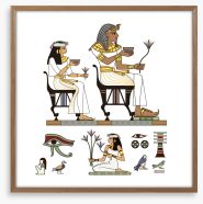 Egyptian Art Framed Art Print 253602552
