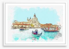Venice Framed Art Print 255738432