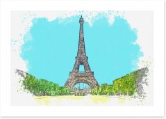 Paris Art Print 256258942