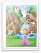 Fairy Castles Framed Art Print 256339433