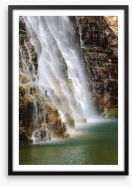 Twin Falls at Kakadu Framed Art Print 25645375