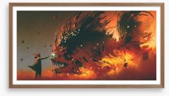 Dragons Framed Art Print 256962629