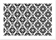 Black and White Art Print 258161650