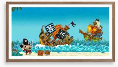 Pirates Framed Art Print 259033400