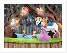 Fairy Castles Art Print 260403555