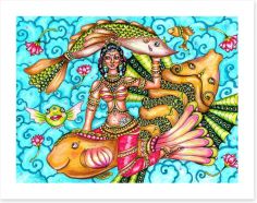 Indian Art Art Print 261733254