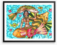 Indian Art Framed Art Print 261733254