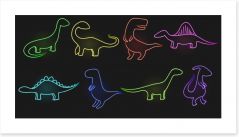 Dinosaurs Art Print 262507026