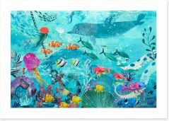 Under The Sea Art Print 262684862