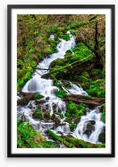 Waterfalls Framed Art Print 263331794