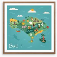 Explore Bali Framed Art Print 264027521