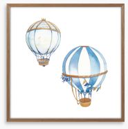 Balloons Framed Art Print 264428189
