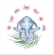 Elephants Art Print 264693380