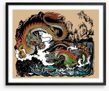 Chinese Art Framed Art Print 266886815