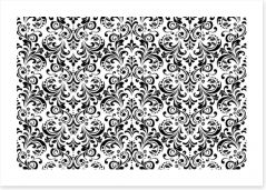 Black and White Art Print 268200557